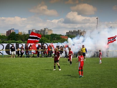 Fanúšikovia Spartaka Trnava spestrili mládežnícky turnaj