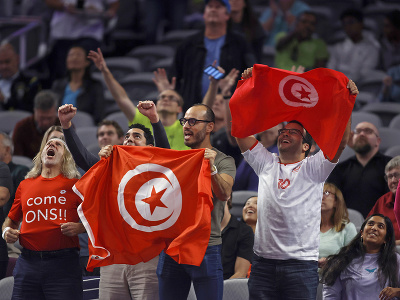 Fanúšikovia tuniskej tenistky Ons Jabeurovej