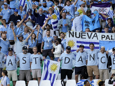 Uruguajskí fanúšikovia
