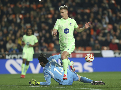 Dani Olmo v šanci