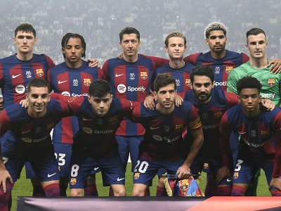 Futbalisti Barcelony pred finálovým súbojom s Realom