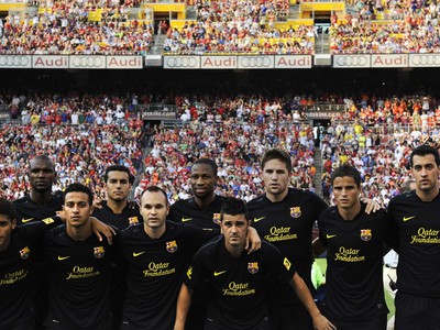 Hráči FC Barcelona