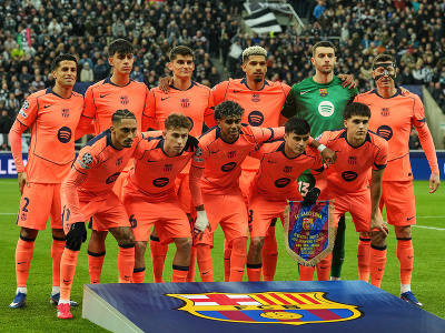 Futbalisti Barcelony pred zápasom