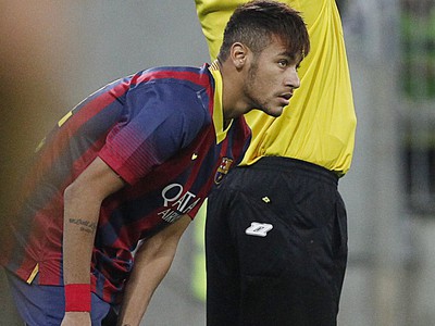 Neymar zasiahol do stretnutia