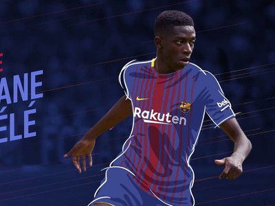 Ousmane Dembélé prestúpil do Barcelony