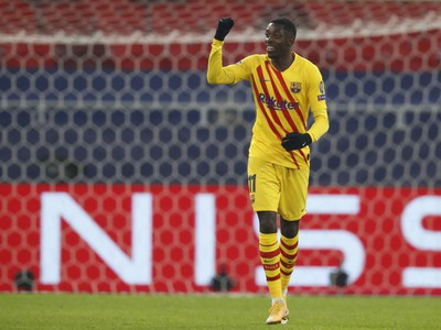 Francúzsky útočník Barcelony Ousmane Dembélé 