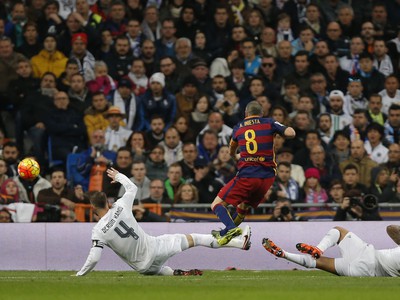 Andrés Iniesta strelil najkrajší gól El Clásica