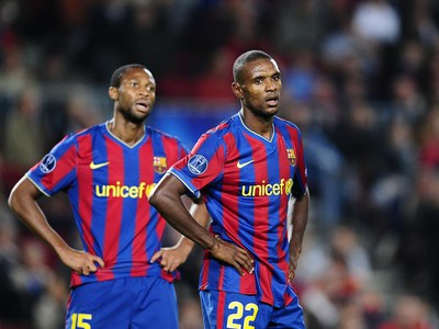 Hráči FC Barcelona Seydou