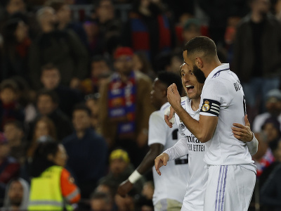 Radosť hráčov Realu Madrid po strelenom góle