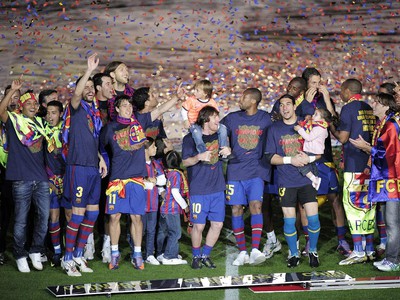 FC Barcelona získala titul,