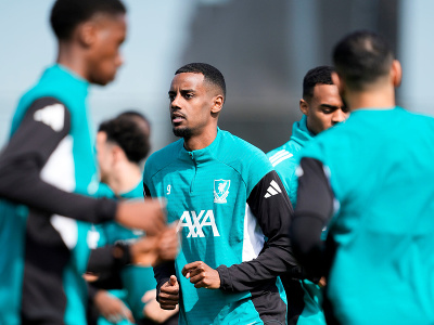 Hráč Liverpoolu Alexander Isak