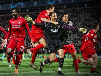 Dva legendárne tímy FC Liverpool - 2005 a 2019