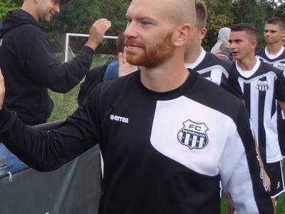 Víťazné oslavy futbalistov FC Petržalka