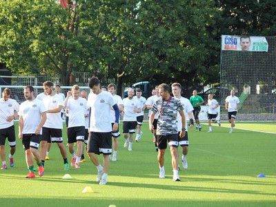 Tréning hráčov FC Petržalka