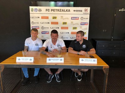 Tlačová konferencie FC Petržalka pred začiatkom nového ligového ročníka