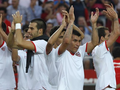 Futbalisti FC Sevilla po