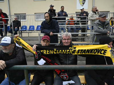 Fanúšikovia OŠK Trenčianske Stankovce v 3. kole SP - Slovnaft Cupu OŠK Trenčianske Stankovce - FC Spartak Trnava