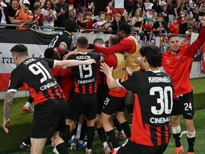 Gólové oslavy futbalistov Trnavy