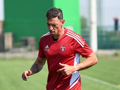 Nicolas Gorosito na tréningu