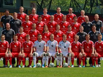 Tímová fotka FC Vaduz