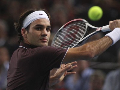 Roger Federer v Paríži