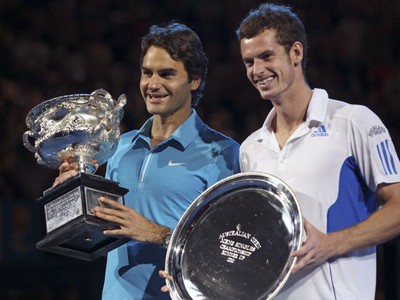 Finalisti Australian Open: Roger Federer a Andy Murray
