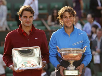 Roger Federer a Rafael Nadal