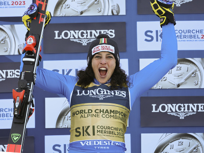 Talianska lyžiarka Federica Brignoneová získala zlato v alpskej kombinácii
