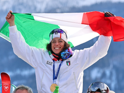 Talianska lyžiarka Federica Brignoneová