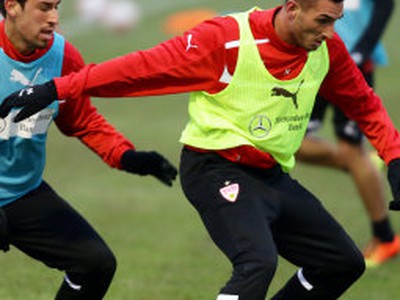 Federico Macheda počas tréningu