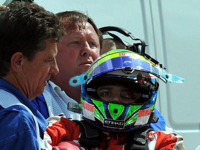 Felipe Massa tesne po