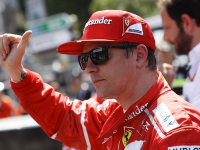 Fín Kimi Räikkönen zo stajne Ferrari