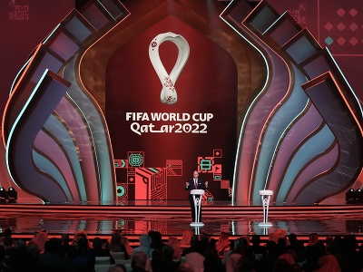 Prezident FIFA Gianni Infantino pred MS vo futbale v Katare