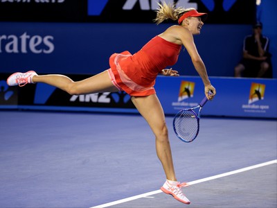 Marija Šarapovová vo finále Australian Open 2015