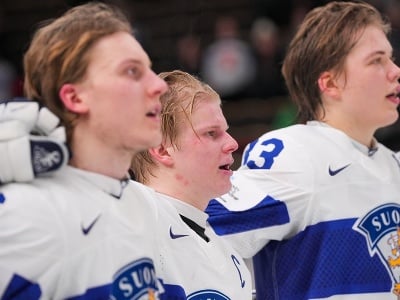 Postupová radosť hráčov Fínska