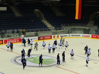 Tréning fínskeho tímu v