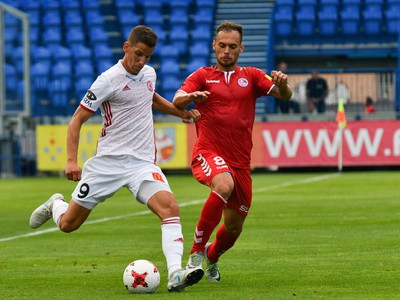 Sprava: Alan Kováč z FK Senica a Jakub Paur z AS Trenčín