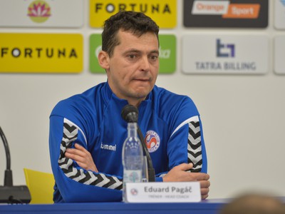 Eduard Pagáč, tréner Senice