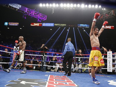 Manny Pacquiao a Floyd Mayweather Jr.