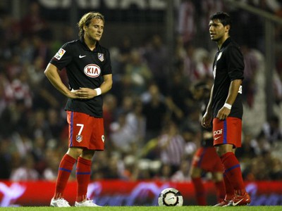 Útočný dvojzáprah Atlética: Forlán