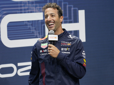 Daniel Ricciardo, večne vysmiaty
