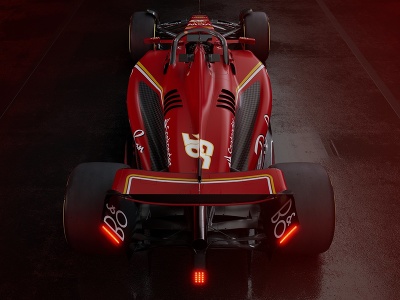 Červená formula - to nie je nič iné, len monopost Ferrari