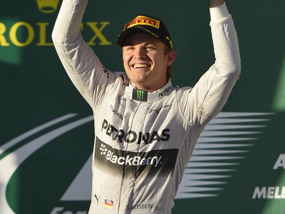 Nico Rosberg sa raduje z triumfu na VC Austrálie