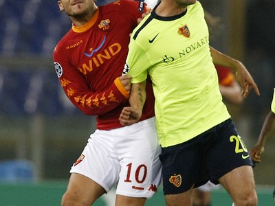 Francesco Totti a Behrang Safari