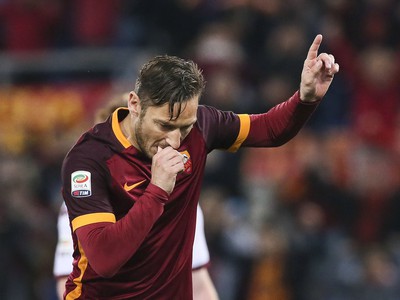 Francesco Totti rozhodol zápas