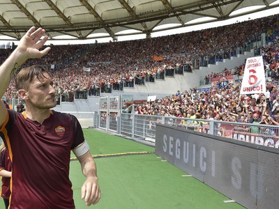 Legendárny Francesco Totti v Serii A nastúpil na jubilejný 600. zápas