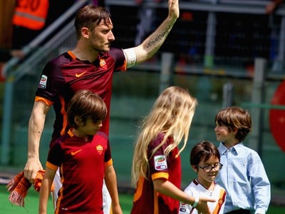 Legendárny Francesco Totti v