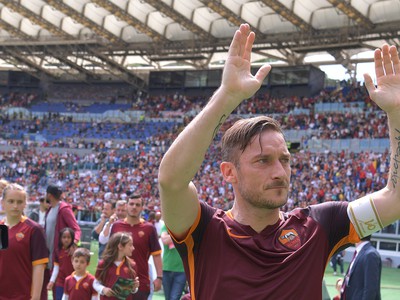 Legendárny Francesco Totti v Serii A nastúpil na jubilejný 600. zápas