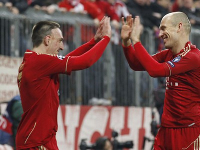 Ribéry a Robben si