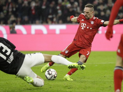 Franck Ribéry strieľa víťazný